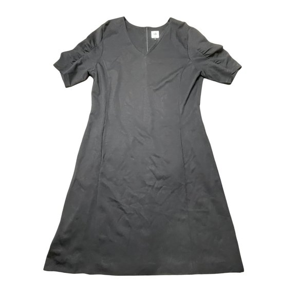 CAbi Dress Large Womens Little Black Dress Short Sleeve Party Cocktail L V Neck - Picture 4 of 12